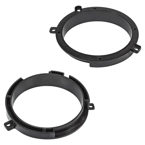 11111Lautsprecherringe Adapter Halterungen kompatibel mit Mercedes C-Klasse W202 Fronttür für 165mm DIN Lautsprecher