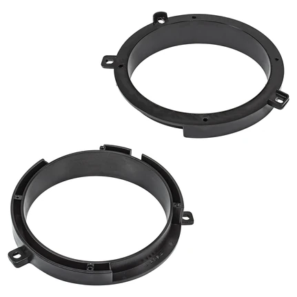 Lautsprecherringe Adapter Halterungen kompatibel mit Mercedes C-Klasse W202 Fronttür für 165mm DIN Lautsprecher