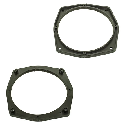 Lautsprecherringe Adapter Halterungen kompatibel mit Mitsubishi Pajero Lancer u.a. Smart fortwo 451 Mercedes Sprinter W907 Hyundai Coupe GK 165mm Lautsprecher Fronttür