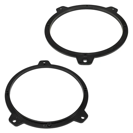Lautsprecherringe Adapter Halterungen kompatibel mit BMW 3 E46 Fronttür für 165mm DIN Lautsprecher