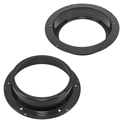 Lautsprecherringe Adapter Halterungen kompatibel mit VW Golf 5 Tiguan Touran Skoda Yeti Octavia Fronttür für 165mm DIN Lautsprecher