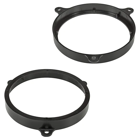 11111Lautsprecherringe Adapter Halterungen kompatibel mit Toyota Yaris Avensis Corolla für 165mm DIN Lautsprecher