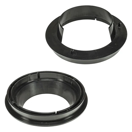 Lautsprecherringe Adapter Halterungen kompatibel mit Suzuki Swift Splash SX4 Opel Agila B für 165mm DIN Lautsprecher