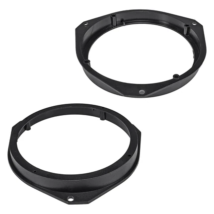 Lautsprecherringe Adapter kompatibel mit Opel Alfa Fiat Ford Peugeot Iveco Nissan Renault für 165mm DIN Lautsprecher