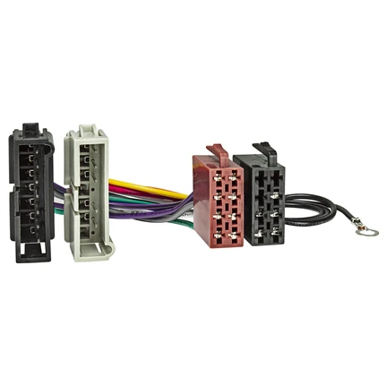 Radio Adapter Kabel kompatibel mit Chrysler bis 2001 Dodge bis 2001 Jeep bis 2001 auf 16pol ISO Norm