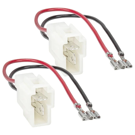 Lautsprecheradapter (2er Set) auf DIN kompatibel mit Chevrolet Daihatsu Hyundai Mazda Mitsubishi Nissan Subaru Suzuki