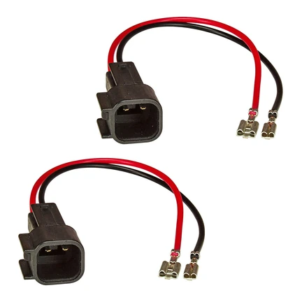 Lautsprecheradapter (2er Set) auf DIN kompatibel mit Ford Focus KA Mondeo Transit Opel Astra Insignia