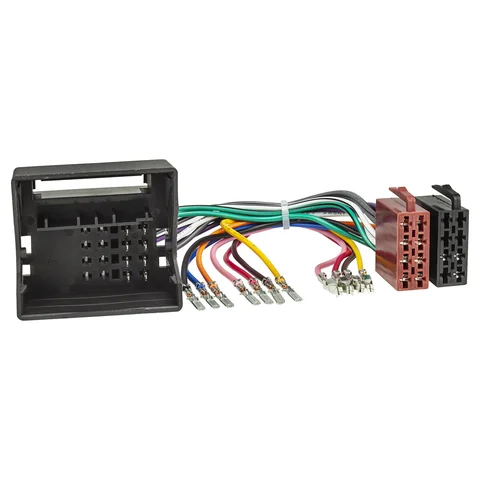 11111Radio Adapter Kabel Quadlock Universal auf ISO-Norm steckbare Stromversorgung
