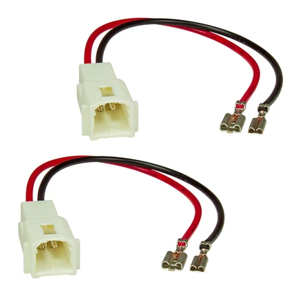 Lautsprecheradapter kompatibel mit Alfa Romeo Fiat 147 159 Brea Mito Stilo Grande Punto Panda II (2er Set) auf DIN