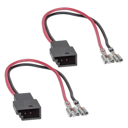 Lautsprecheradapter (2er Set) auf DIN kompatibel mit Citroen Berlingo Fiat Ulysse Peugeot Partner