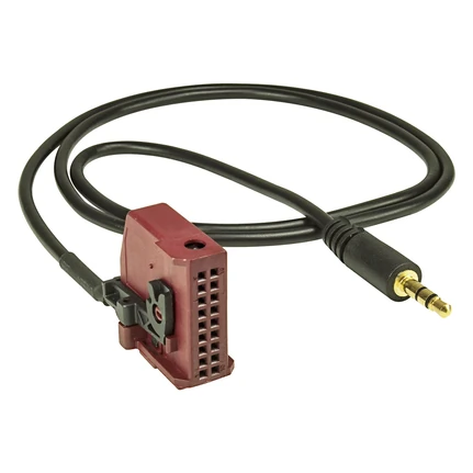AUX IN Adapter kompatibel mit VW MFD2 VW RNS2 Skoda Nexus MAN auf 3 5mm Klinke