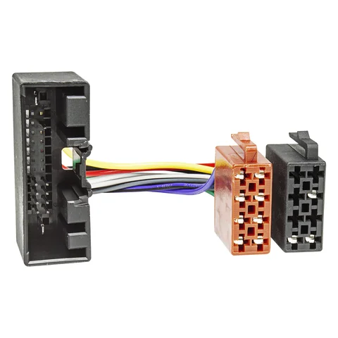 11111Radio Adapter Kabel kompatibel mit Ford Landrover Mazda Focus Fiesta C-Max B-Max Kuga Transit Tourneo ab 2010 auf ISO Norm