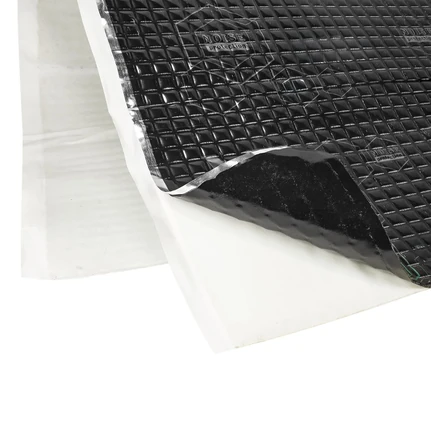 tomzz Audio Alubutyl Schalldämmmatte 1.5mm Set für 2 Türen Anti Dröhn Vibration Dämmmatte Auto Boot selbstklebend