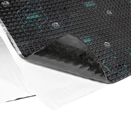 Alubutyl Schalldämmmatten Anti Vibration 15er Pack 0.5 x 0.7m für Türen Kofferraum Anti Dröhn Vibration Dämmmatte Auto Boot 3.0mm stark 5.25qm