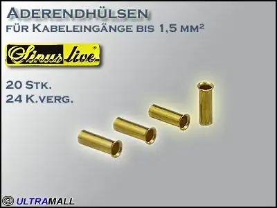 11111HQ Aderendhülsen "Set" Querschnitt 1.5mm² 