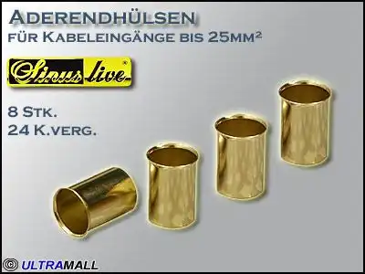 11111HQ Aderendhülsen "Set" Querschnitt 25.0mm² 