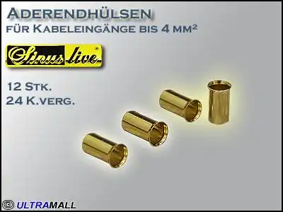 11111HQ Aderendhülsen "Set" Querschnitt 4.0mm² 