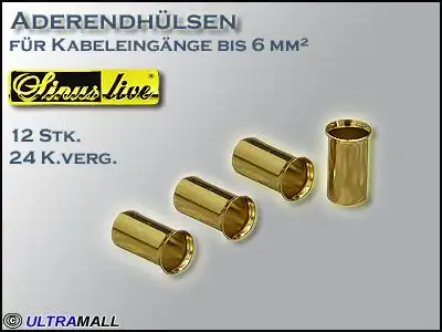 11111HQ Aderendhülsen "Set" Querschnitt 6.0mm² 