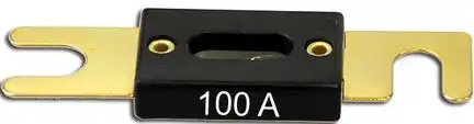 11111ANL Sicherung vergoldete Kontakte 100 Ampere 
