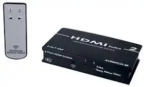 11111HQ 2Fach HDMI Umschalter mit Fernbedienung 0772.04024 