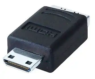 11111Typ-C Adapter adaptiert von HDMI Buchse auf HDMI mini Stecker 