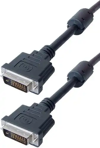 11111DVI Monitor Kabel DualLink mit Feritfilter - 2x Stecker Länge: 10.0m 