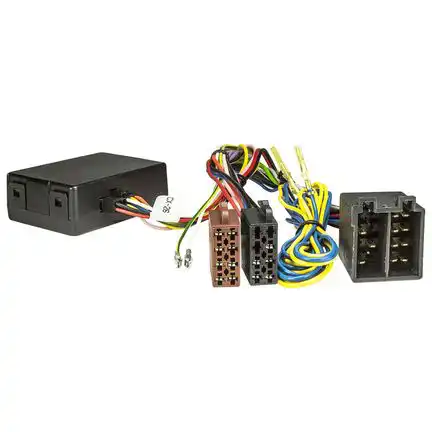 11111CAN Bus Interface Adapter kompatibel mit Mercedes VW Smart A B Vito Viano Sprinter Crafter Four Mercedes ISO Zündplus Speedpuls Rückwärtsgang Radio-Kabelsatz adaptiert auf ISO