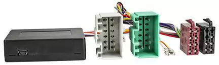 CAN Bus Interface Adapter kompatibel mit Volvo S60 V60 S70 V70 Volvo 12PIN (grau/grün) Zündplus Speedpuls Rückwärtsgang Radio-Kabelsatz