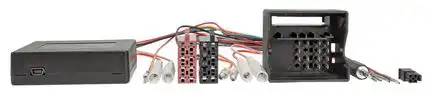 11111CAN Bus Adapter Lenkrad Interface CX401 kompatibel mit Ford Galaxy Kuga Mondeo S-Max Ford Quadlock LFB Zündplus Speedpuls Rückwärtsgang adaptiert auf ISO