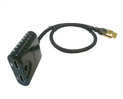 11111HDMI Switch 2-fach HDMI Umschalter 2 x Eingang auf 1x Ausgang 