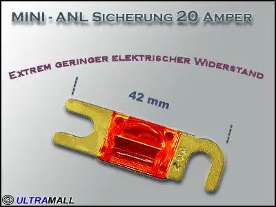 11111Mini-ANL Sicherung 20 Ampere 