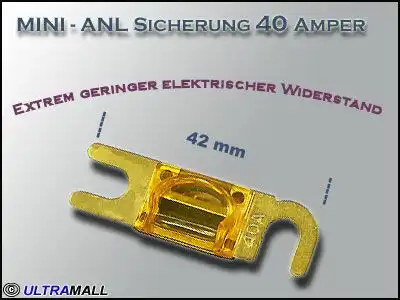 11111Mini-ANL Sicherung 40 Ampere 