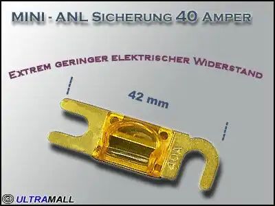 11111Mini ANL Sicherung 40 Ampere 