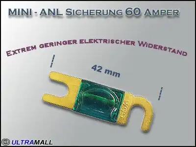 AGU Auto & Hifi Sicherungshalter mit 24K verg. Kontakten mit Sicherun