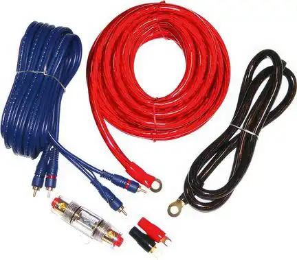 11111Endstufeneinbaukit LK-10 Batterie Kabelsatz 10mm² 