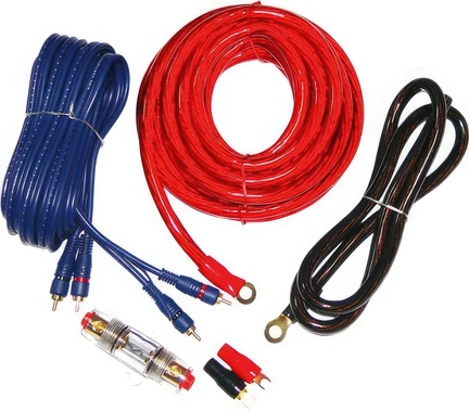 ACV Endstufeneinbaukit LK-10 Batterie Kabelsatz 10mm² 
