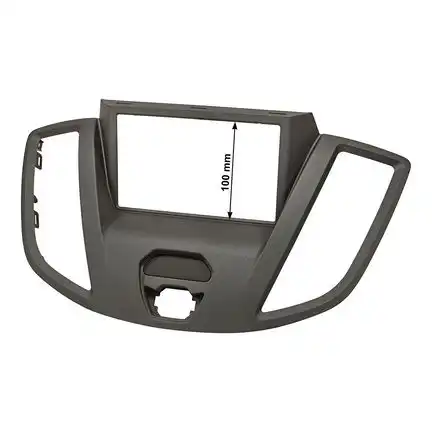 Doppel DIN Radioblende kompatibel mit Ford Transit (V363) 2014-2019 ohne OEM Display