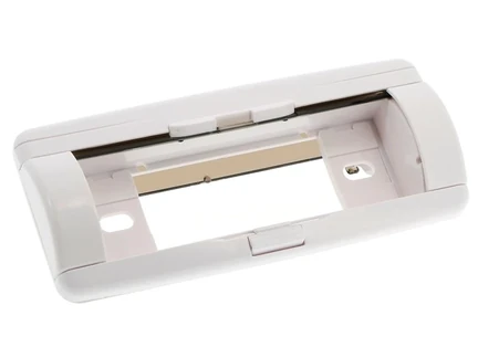 Radioblende 1 DIN Spritzwasserschutz Radioabdeckung für Boote mit Scheibe