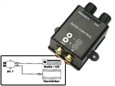 High Quality Bass Controll Regler 