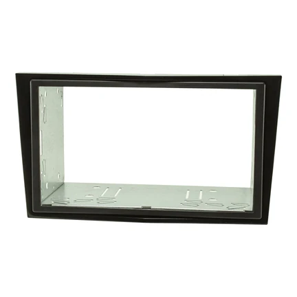 tomzz Audio Doppel DIN Radioblende kompatibel mit Opel Antara Astra Zafira Corsa Tigra Vivaro 2-DIN Piano Lack schwarz mit Einbaukit