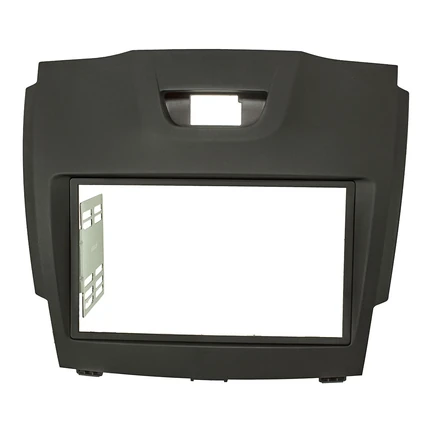 tomzz Audio Doppel DIN Radioblende kompatibel mit Isuzu Chevrolet D-MAX MU-X S10 Colorado Trailblazer schwarz ab 2012