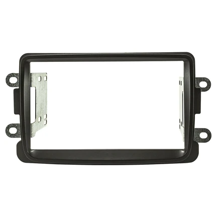 tomzz Audio Doppel DIN Radioblende kompatibel mit Dacia Renault Dokker Duster Lodgy Sandero Captur schwarz ab Bj. 2012