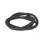 Wellrohr geschlitzt in schwarz (Meterware) 6mm schwarz 6.0 mm 