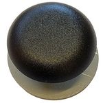 10 Stück - Bohrlochabdeckungen 30mm schwarz 