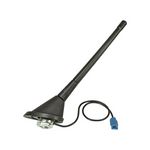 17.5cm Dachantenne AM FM mit Verstärker schwarz 