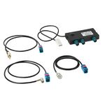 Antennensplitter AM/FM-DAB+ aktiv inklusive Adapterkabel adaptiert von 