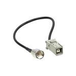 Antennenadapter adaptiert von FME (m) auf GT5 grau (f) 