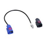 Antennenadapter adaptiert von Fakra (f) auf SMB (m) 