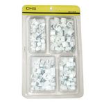Nagelschellen-Sortiment 80 Stück DBC-80W 0772.04357 