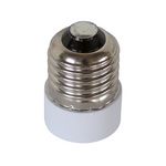 Leuchtmittel Adapter 2er-Set max. 100 Watt adaptiert von E27 auf E14 
